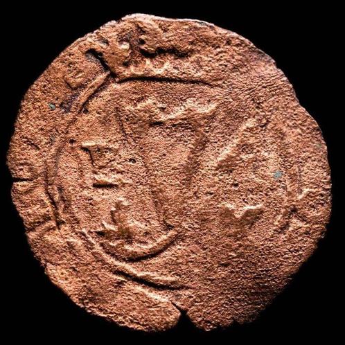 Spanje. Carlos and Juana (1504-1555). 4 Maravedís Santo, Postzegels en Munten, Munten | Europa | Niet-Euromunten