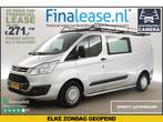 Ford Transit Custom 290 2.2 TDCI L2H1 Trend DC Airco €271pm, Nieuw, Ford, Zilver of Grijs, Lease