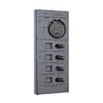 Connex IP65 waterdichte schakelpaneel 4 schakelaars en 12V a, Ophalen of Verzenden, Nieuw