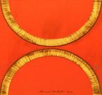 Bernard Aubertin (1934-2015) - Dessin de Feu sur table rouge, Antiek en Kunst