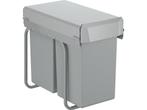 GROHE Inbouw Prullenbak - 2 afvalbakken (2x15L) - 40855000, Verzenden, Zo goed als nieuw