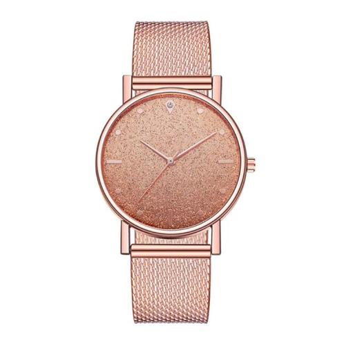 Horloge Kwarts Dames - Luxe Anoloog Uurwerk voor Vrouwen, Sieraden, Tassen en Uiterlijk, Smartwatches, Nieuw, Verzenden
