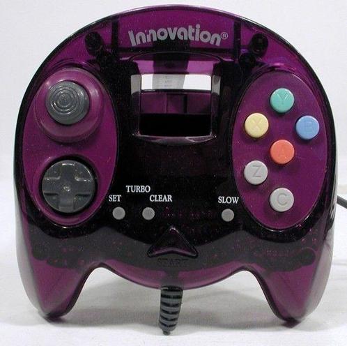Innovation Wired Controller-Paars (Sega Dreamcast) NIEUW, Spelcomputers en Games, Spelcomputers | Sega, Nieuw, Ophalen of Verzenden