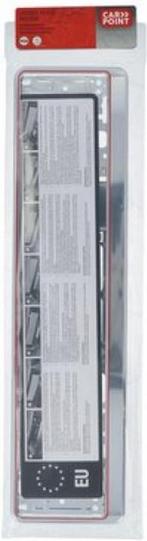 Carpoint Onderlegplaat Eu 52 X 11 Cm Chroom, Ophalen of Verzenden, Zo goed als nieuw