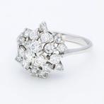Ring - 18 karaat Witgoud Diamant (Natuurlijk), Nieuw