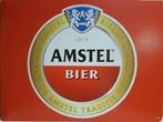 Amstel bier logo metalen pubbord, Verzamelen, Ophalen of Verzenden, Nieuw
