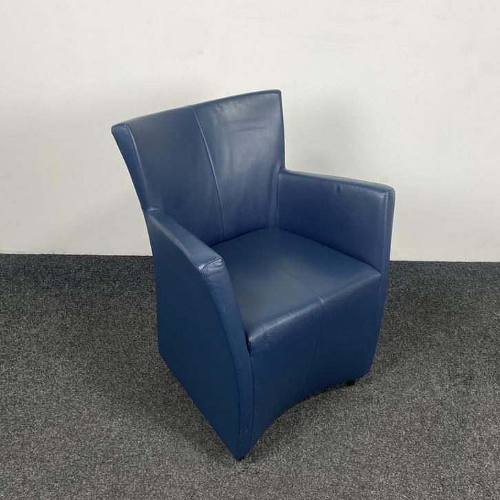 Montis Sting Fauteuil - Blauw, Huis en Inrichting, Stoelen, Blauw, Gebruikt, Ophalen of Verzenden