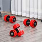 Halters - PremiumFit - Verstelbaar – 2-in-1 - Rood, Sport en Fitness, Fitnessmaterialen, Ophalen of Verzenden, Nieuw
