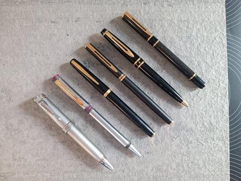 Waterman - Lote 3 Plumas y 3 bolígrafos Waterman variadas. -, Verzamelen, Pennenverzamelingen