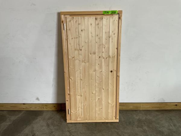 Veiling - 10x Vuren dichte deur met kozijn 76x154 cm, Doe-het-zelf en Verbouw, Deuren en Horren