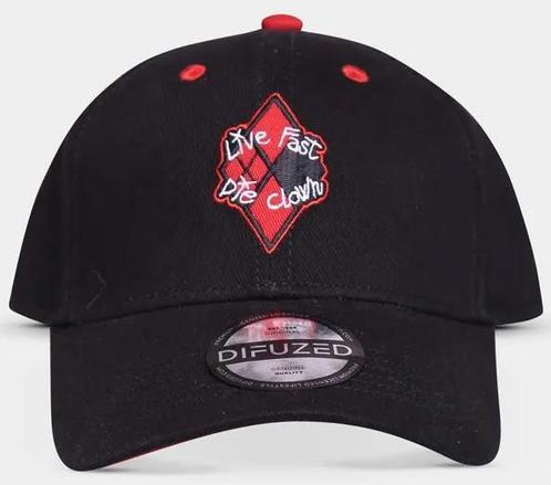Difuzed DC Comics Suicide Squad Snapback-Live Fast Die Clown, Kleding | Heren, Hoeden en Petten, Nieuw, Ophalen of Verzenden