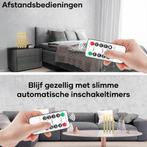 2dekans | Aurae LED Dinerkaarsen met Afstandsbediening – 6x, Ophalen of Verzenden, Zo goed als nieuw