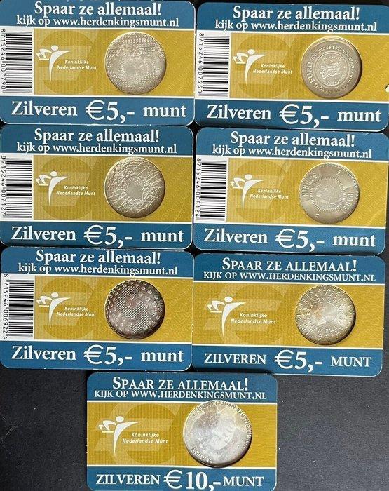 Nederland. Coin Card 2004/2007 (7 stuks) (Zonder, Postzegels en Munten, Munten | Europa | Euromunten