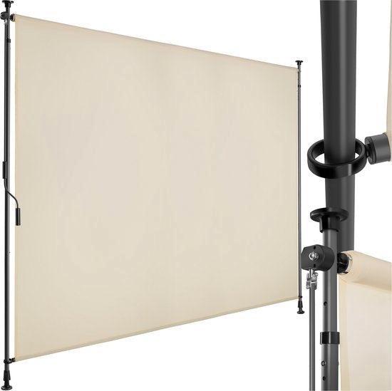 2dekans | tectake® Klemluifel Taija - Zonwering -, Tuin en Terras, Zonneschermen, Zo goed als nieuw, Ophalen of Verzenden