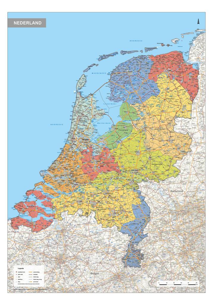 Kurk prikbord landkaart Nederland XL, Huis en Inrichting, Woonaccessoires | Memoborden, Ophalen of Verzenden