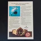 Rolex - Reclamebord - Submariner Vintage Advertising Jaws De