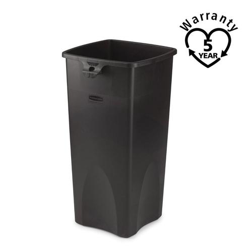 Rubbermaid Afvalcontainer Vierkant Zwart 87 Liter, Zakelijke goederen, Kantoor en Winkelinrichting | Magazijn, Stelling en Opslag