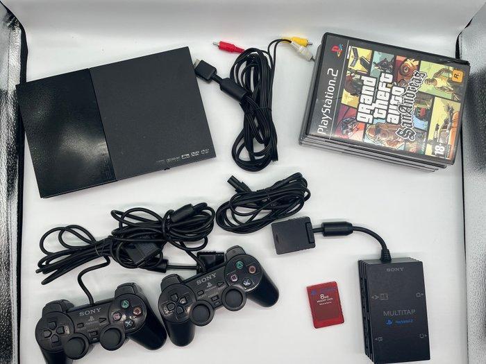 Sony - Playstation 2 (PS2) - SCPH-9000x model - 4 Games -, Spelcomputers en Games, Spelcomputers | Overige Accessoires