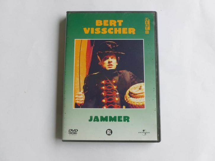 Bert Visscher - Jammer (DVD), Cd's en Dvd's, Dvd's | Cabaret en Sketches, Zo goed als nieuw, Verzenden