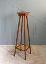 Plantentafel - Bijzettafel - Eikenhout, Rotan