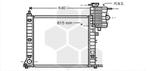 RADIATOR VOOR MERCEDES BENZ VITO 1995-2003 6385012701, Ophalen of Verzenden, Nieuw