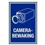 Waarschuwingsbord Camerabewaking PVC, Audio, Tv en Foto, Nieuw, Ophalen of Verzenden