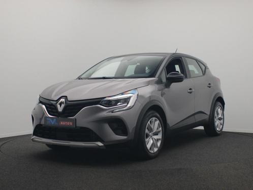 Zakelijke Lease |  Renault Captur 1.0 TCe 90 Navigatie Clima, Auto's, Renault, Onderhoudsboekje, Lease, Grijs, Handgeschakeld