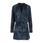 Marc Aurel • korte jurk blauw motief • 36, Kleding | Dames, Jurken, Nieuw, Marc Aurel, Blauw, Maat 36 (S)