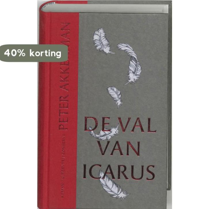 De val van Icarus 9789054291459 P. Akkerman, Boeken, Romans, Gelezen, Verzenden