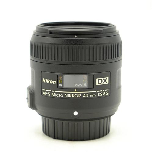 Nikon 40mm F2.8G AF-S DX Micro Nikkor Objectief (Occasion), Audio, Tv en Foto, Fotografie | Lenzen en Objectieven, Macrolens, Zo goed als nieuw