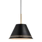 ACTIE: Grote zwarte hanglamp met ingebouwde E27 fitting FOIR, Huis en Inrichting, Nieuw, Verzenden