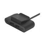 Belkin BoostCharge 4-Port USB Power spliter zwart, Ophalen of Verzenden, Nieuw, Belkin