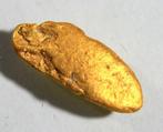Goud Goud nugget - Hoogte: 11 mm - Breedte: 5 mm- 0.79 g -