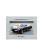 1983 PININFARINA SPIDER EUROPA BROCHURE, Nieuw, Author