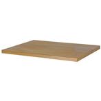 Wiesbaden Lotus Topblad - 40x22cm - Naturel Eik, Huis en Inrichting, Badkamer | Badkamermeubels, Ophalen of Verzenden, Nieuw