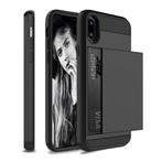 iPhone 7 Plus - Wallet Card Slot Cover Case Hoesje Business, Verzenden, Nieuw