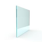 Enkel glas gehard blank melkglas 8 mm geslepen, Doe-het-zelf en Verbouw, Glas en Ramen, Ophalen of Verzenden, Nieuw