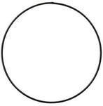 Metalen ring Zwart gelakt 50 cm per stuk, Ophalen of Verzenden, Nieuw