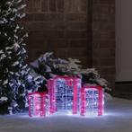 vidaXL Decoratie voor Geschenkdoos 3 pcs Koudwit 20 x 20 x, Verzenden, Nieuw