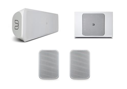 Bluesound Combi Deal Pulse soundbar+ - Pulse sub+ en Pulse, Audio, Tv en Foto, Luidsprekers, Front, Rear of Stereo speakers, Nieuw