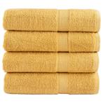 vidaXL Badhanddoeken SOLUND 4 st 600 g/m² 70x140 cm, Verzenden, Nieuw