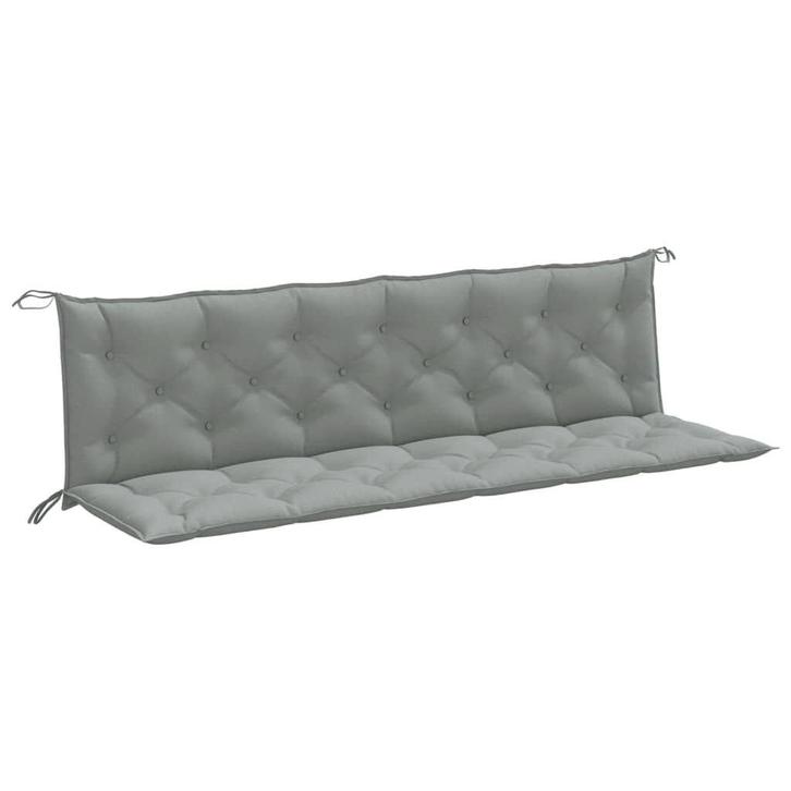 Tuinbankkussens Grijs 2 stuks 7cm dik | OP = OP | Actie, Tuin en Terras, Gaas en Draad, Nieuw, Ophalen of Verzenden