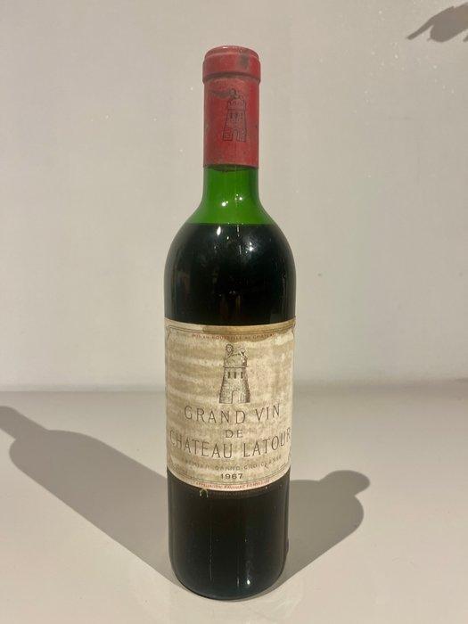 1967 Chateau Latour - Pauillac 1er Grand Cru Classé - 1 Fles, Verzamelen, Wijnen