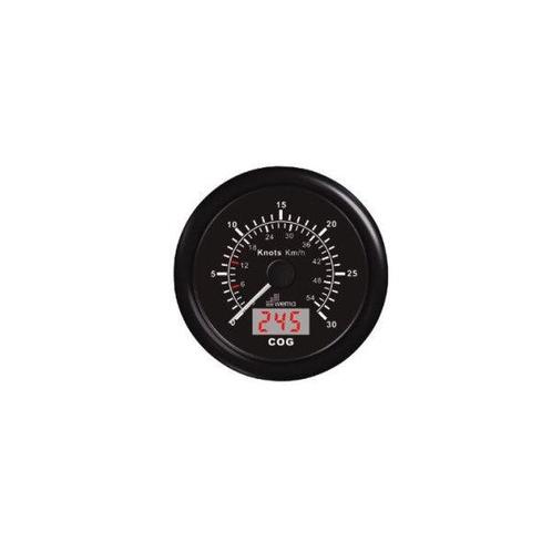 Bieden: Wema GPS boat speed indicator display black 30 knot, Watersport en Boten, Bootonderdelen, Motor en Techniek, Nieuw, Zeilboot of Motorboot