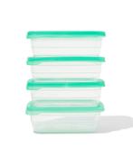 HEMA Vershoudbakjes 600ml - 4 stuks, Huis en Inrichting, Keuken | Potten en Pannen, Verzenden, Nieuw