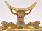 Franklin Mint - Beeldje - Shy Headrest - 24-karaats verguld