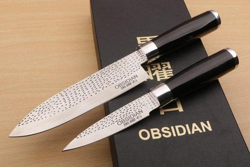 Obsidian - Keukenmes - Kitchen knife set - Introductie van, Antiek en Kunst, Antiek | Keukenbenodigdheden