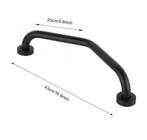 Antislip Badkamer Handgreep Veiligheidsleuning RVS Zwart, Doe-het-zelf en Verbouw, Sanitair, Verzenden, Nieuw