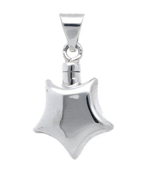 Zilveren Ashanger Ster kettinghanger, Sieraden, Tassen en Uiterlijk, Kettinghangers, Verzenden