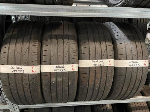 205-55-16 Hankook Zomerbanden 5mm Incl Montage 205 55 16, Auto-onderdelen, Banden en Velgen, 16 inch, Zomerbanden, 205 mm, Personenwagen